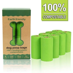 Bolsas residuos perro 100% compostables